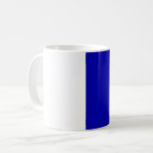 Moldau-Flagge Kaffeetasse (Vorderseite Links)