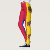 Moldau-Flagge Leggings (Links)