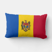 Moldau-Flagge Lendenkissen (Rückseite)