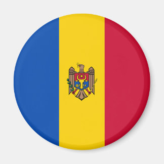 Moldau-Flagge Magnet