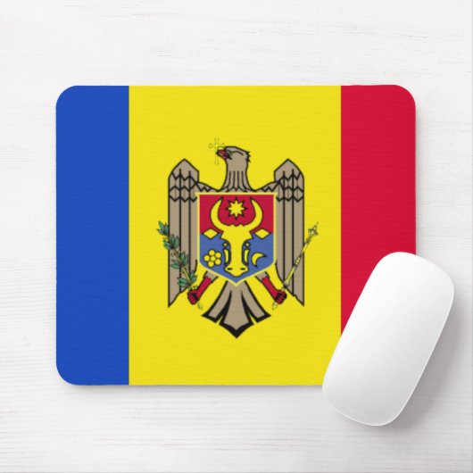 Moldau-Flagge Mousepad (Mit Mouse)