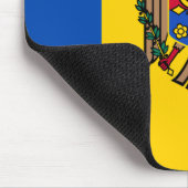 Moldau-Flagge Mousepad (Ecke)