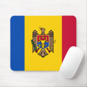 Moldau-Flagge Mousepad (Mit Mouse)