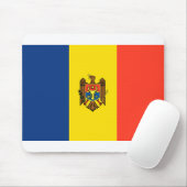 Moldau-Flagge Mousepad (Mit Mouse)