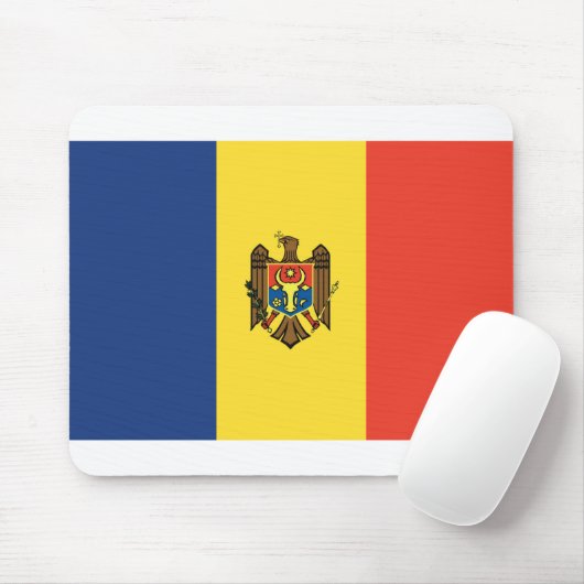 Moldau-Flagge Mousepad (Mit Mouse)