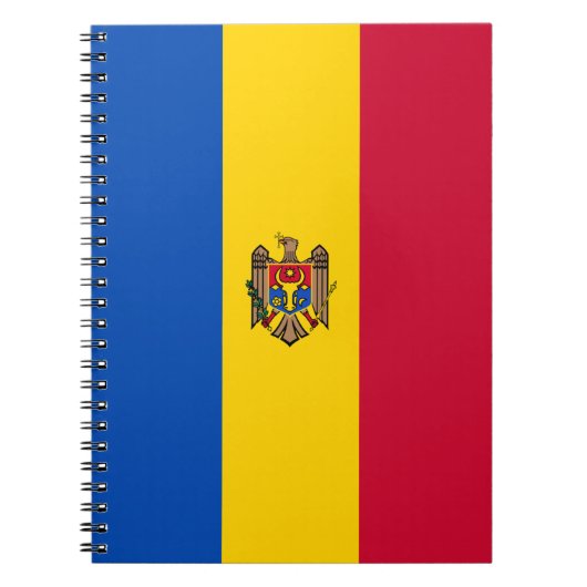 Moldau-Flagge Notizblock (Vorderseite)