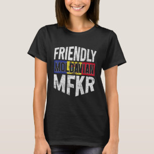 Moldau Flagge Proud Moldawien Männer und Frauen 1 T-Shirt