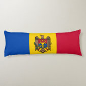 Moldau-Flagge Seitenschläferkissen (Rückseite)