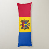 Moldau-Flagge Seitenschläferkissen (Rückseite (Vertikal))