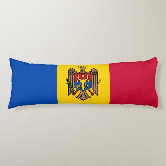 Moldau-Flagge Seitenschläferkissen (Vorderseite)