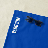 Moldau Flagge Splendid Patriotic Strandtuch (Beispiel)