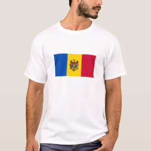 Moldau-Flagge T-Shirt