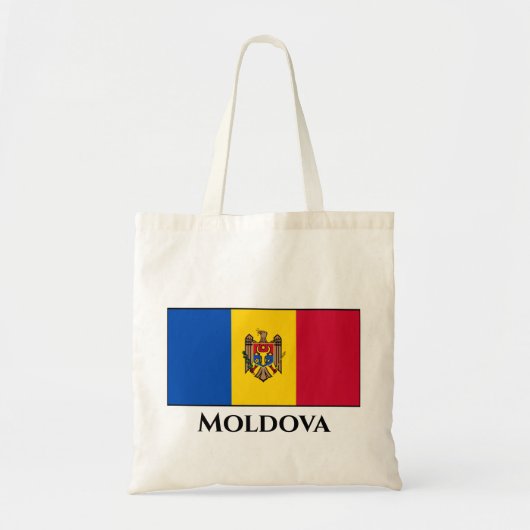 Moldau-Flagge Tragetasche (Vorne)