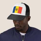 Moldau-Flagge Truckerkappe (Beispiel)