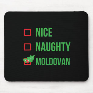 Moldau Funny Moldau Pajama Weihnachten Mousepad