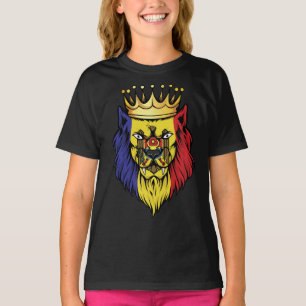 Moldau-Löion-King-Flagge T-Shirt