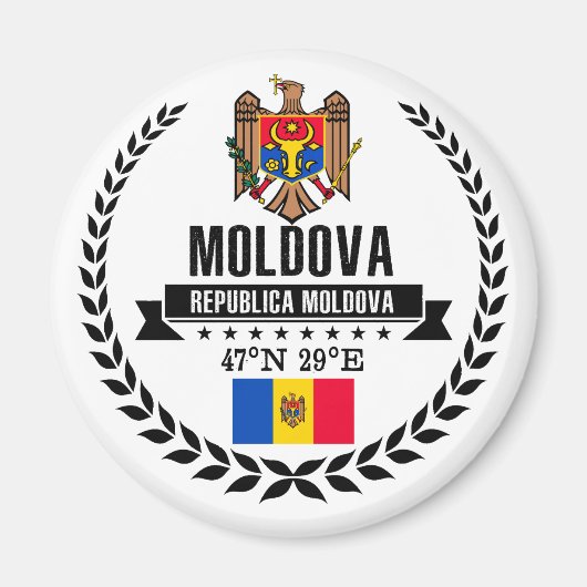 Moldau Magnet (Vorne)