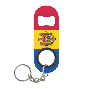 Moldau Nationalstolz Patriotic Mini Flaschenöffner