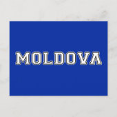 Moldau Postkarte (Vorderseite)