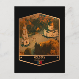 Moldau Postkarte