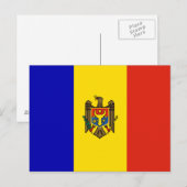 Moldau Postkarte (Vorne/Hinten)