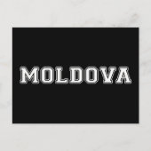 Moldau Postkarte (Vorderseite)