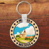 Moldau Schlüsselanhänger (Rückseite)