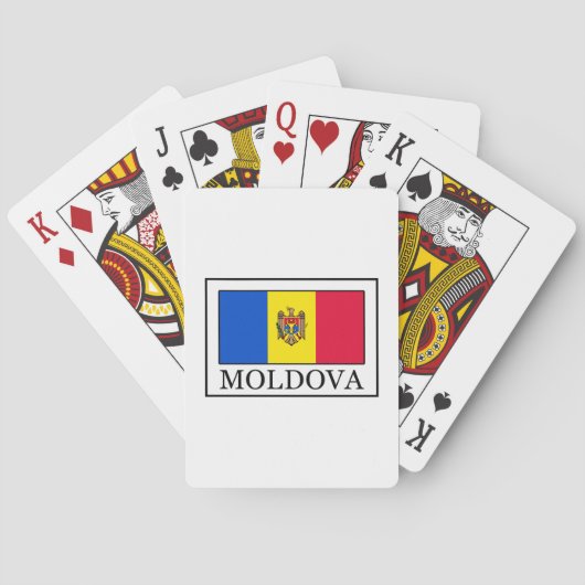 Moldau Spielkarten (Rückseite)