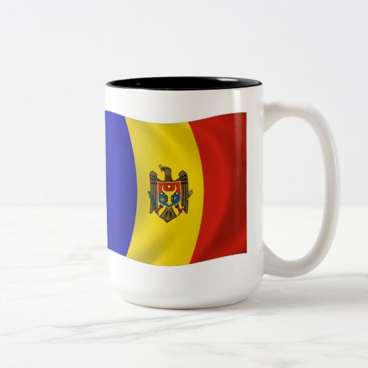 Moldau-Tasse Zweifarbige Tasse (Rechts)