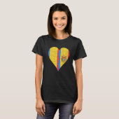 Moldaufahne Herz T-Shirt (Vorne ganz)