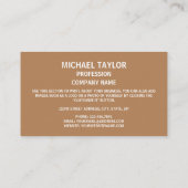 Moldaus Flagge, Flagge der Republik Moldau Visitenkarte (Rückseite)