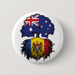 Moldava moldawischer australischer Australien Baum Button
