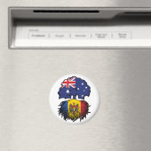 Moldava Moldawischer Australischer Australien Baum Magnet (In Situ (Geschirrspüler))
