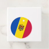 Moldawien-Flagge Geschenkanhänger (Beispiel)