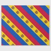 Moldawien-Flagge Geschenkpapier (Flach)