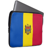 Moldawien-Flagge Laptopschutzhülle (Vorne Rechts)