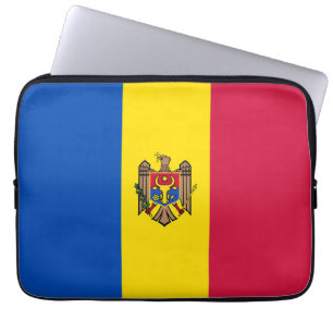 Moldawien-Flagge Laptopschutzhülle