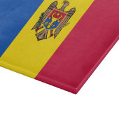 Moldawien-Flagge Schneidebrett (Ecke)
