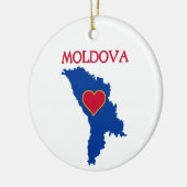 Moldawien Keramik Ornament (Links)