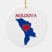 Moldawien Keramik Ornament (Hinten)