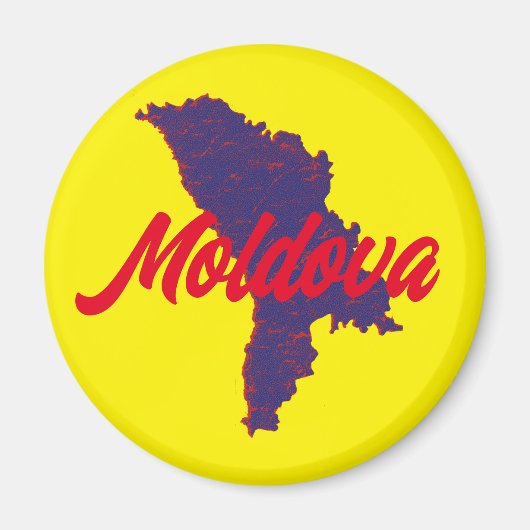 Moldawien Magnet (Vorne)