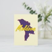 Moldawien Postkarte (Stehend Vorderseite)