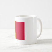 Moldawienflagge Kaffeetasse (VorderseiteRechts)