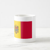 Moldawienflagge Kaffeetasse (Mittel)