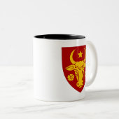 Moldawisches Wappen Zweifarbige Tasse (VorderseiteRechts)