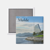 Molde Norwegen Magnet (Vorderseite/Rückseite)