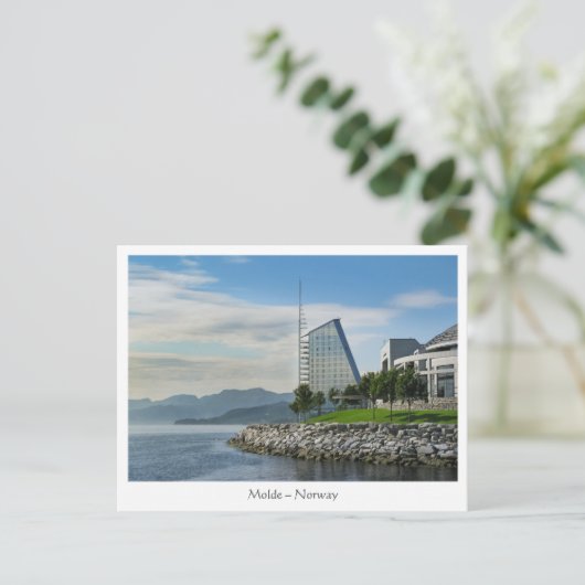 Molde Norwegen Postkarte (Stehend Vorderseite)