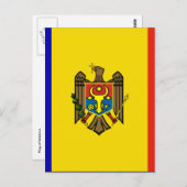 Moldova Postkarte (Vorne/Hinten)
