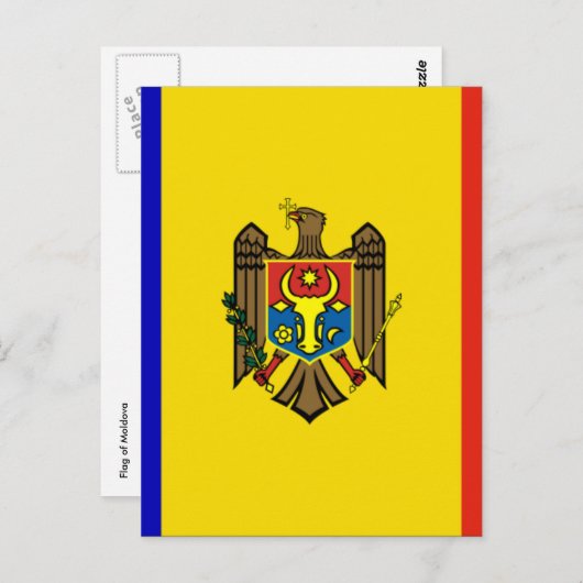 Moldova Postkarte (Vorne/Hinten)