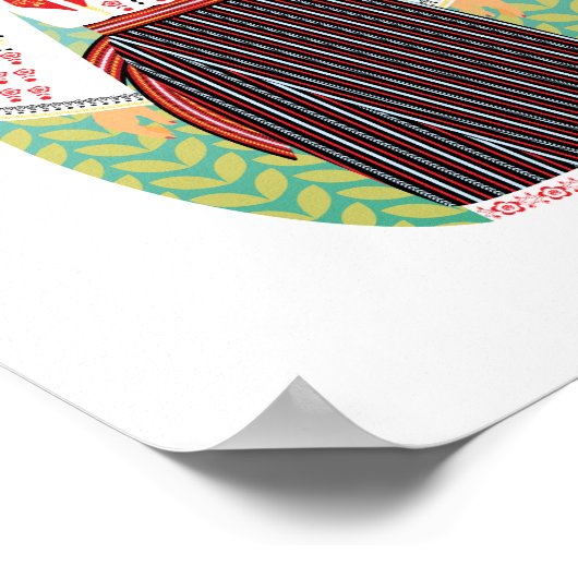 Moldovan Matryoshka Poster (Ecke)